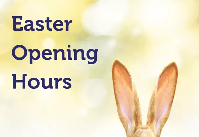 Easter Opening Hours 2026
