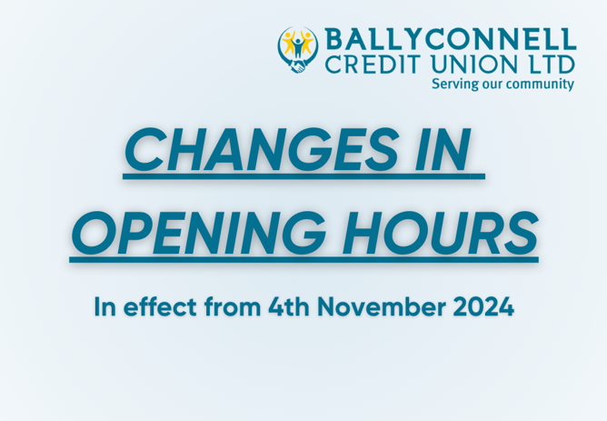 New Open Hours