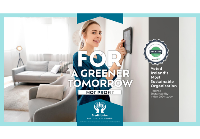 Credit Unions claim top spot for Sustainability